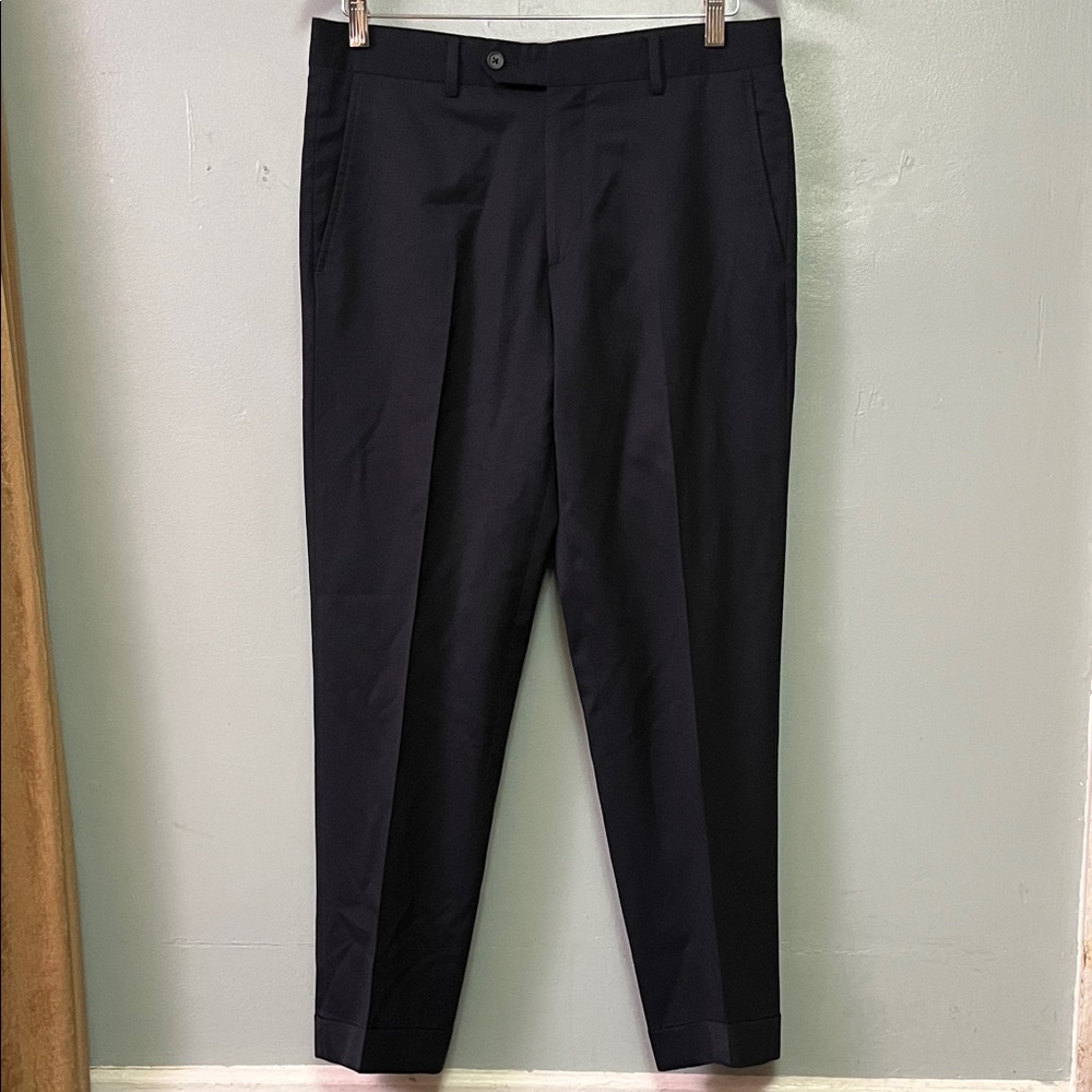 Brooks Brothers Navy Milano Fit Dress Pants